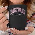 Eastvale California Ca Varsity Style Pink Text Coffee Mug Unique Gifts