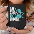Eat Sleep Ice Canoe Repeat Ice Canoeing Winter Sport Coffee Mug Unique Gifts