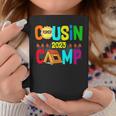 Family Camping Summer Vacation Crew Cousin Camp 2023 Coffee Mug Unique Gifts