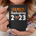 Family Thanksgiving 2023 Fall Autumn Turkey Matching Family Coffee Mug Unique Gifts