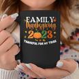 Family Thanksgiving 2023 Fall Autumn Turkey Matching Family Coffee Mug Personalized Gifts