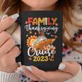 Family Thanksgiving Cruise 2023 Autumn Cruise Squad Matching Coffee Mug Personalized Gifts