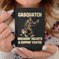 Farting Bigfoot Breaking Hearts And Ripping Farts Sasquatch Coffee Mug Personalized Gifts