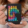 Fathers Day 2023 Dada Daddy Dad Bruh Tie Dye Dad Jokes Mens Coffee Mug Unique Gifts