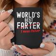 Fathers Day Funny Dad Worlds Best Farter I Mean Father Coffee Mug Funny Gifts