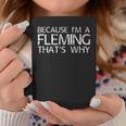 Fleming Gift Funny Surname Family Tree Birthday Reunion Idea Coffee Mug Unique Gifts