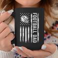 Football Dad American Flag Proud Dad Of Ballers Fathers Day Coffee Mug Unique Gifts