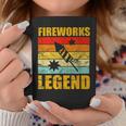 Fourth Of July Fireworks Legend Funny Independence Day 1776 Coffee Mug Unique Gifts