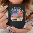 Fourth Of July Spilling The Tea 1773 Funny American History Coffee Mug Unique Gifts