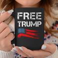 Free Trump I Stand With Trump Donald Trump 2024 Coffee Mug Funny Gifts