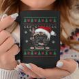 French Bulldog Christmas Ugly Sweater Dog Lover Xmas Coffee Mug Unique Gifts