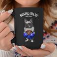 Funny Boxing Champion French Bull Dog Fighter Coffee Mug Unique Gifts