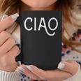 Funny Ciao Italy Italian Italia Gift Flag Coffee Mug Unique Gifts