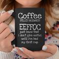 Coffee Quotes Coffee Spelled Backwards Eeffoc Coffee Mug Unique Gifts