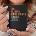 Funny Dad Husband Social Studies Teacher Legend Fathers Day Gifts For Teacher Funny Gifts Coffee Mug Unique Gifts