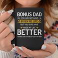 Funny Fathers Day Bonus Dad Gifts From Daughter Son Wife Coffee Mug Unique Gifts