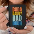 Funny Fathers Day Vintage Dada Daddy Dad Bruh Fathers Day Coffee Mug Funny Gifts