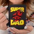 Funny Fatherss Day Dads Birthday Super Dad Hero For Dad Coffee Mug Unique Gifts