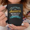 Funny Motorcycle Mechanic Awesome Job Occupation Coffee Mug Unique Gifts