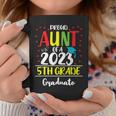 Funny Proud Aunt Of A Class Of 2023 5Th Grade Graduate Coffee Mug Unique Gifts