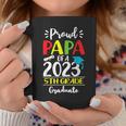 Funny Proud Papa Of A Class Of 2023 5Th Grade Graduate Coffee Mug Unique Gifts