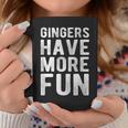 Funny Red Head Irish Gingers Have More Fun St Patricks Gift For Women Coffee Mug Personalized Gifts