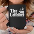 Funny The Catfather Kitten Dad Summer Gift For Pet Lovers Coffee Mug Unique Gifts
