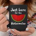 Funny Watermelon Design For Men Women Watermelon Wedge Fruit Coffee Mug Unique Gifts