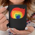 Gay Pride Cat Lgbt Cats Pile Cute Anime Rainbow Coffee Mug Unique Gifts