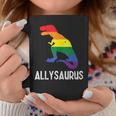 Gay Rainbow Dino Trex Ally Saurus Lgbt Flag Boys Toddler Kid Coffee Mug Unique Gifts