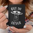 Get In Loser Funny Alien Alien Funny Gifts Coffee Mug Unique Gifts