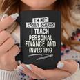 For Teacher Teach Personal Finance Coffee Mug Unique Gifts
