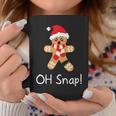 Gingerbread Cute Christmas Oh Snap Coffee Mug Personalized Gifts