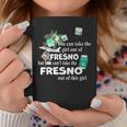 Girl From Fresno Patriotic Proud Girl From Fresno Coffee Mug Unique Gifts