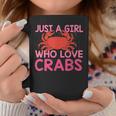 Girls-Love-Crab Eating-Macaque Crab-Crawfish-Lover Coffee Mug Unique Gifts