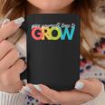 Give Yourself Time To Grow Inspirational Motivational Growth Motivational Funny Gifts Coffee Mug Unique Gifts