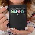 Give Yourself Time To Grow Motivational Growth Mindset Motivational Funny Gifts Coffee Mug Unique Gifts