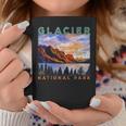 Glacier National Park Retro Us Montana Vintage Parks Coffee Mug Unique Gifts