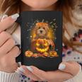 Goldendoodle Pumpkin Cute Dog Lover Halloween Coffee Mug Unique Gifts