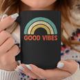Good Vibes Only Funny Positive Inspirational Retro Coffee Mug Unique Gifts