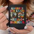Goodbye 5Th Grade Hello Summer Groovy Fifth Grade Graduate Coffee Mug Unique Gifts