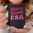Groovy In My Teacher Era First Day Of School Back To School Coffee Mug Unique Gifts