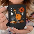 Halloween Giraffe Costume Horror Pumpkin Boo Ghost Lover Halloween Coffee Mug Unique Gifts