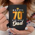 Happy 70Th Birthday Dad Birthday 70 Years Old Dad Gift For Women Coffee Mug Unique Gifts