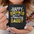 Happy Fathers Day For Amazing Dad Grandpa From Daughter Son Coffee Mug Funny Gifts