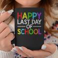 Happy Last Day Of School Funny Teacher And Student Summer Coffee Mug Personalized Gifts