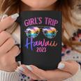 Hawaii Hawaiian 2023 Girls Trip Sunglasses Summer Girlfriend Coffee Mug Unique Gifts