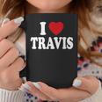 I Heart Love Travis Coffee Mug Unique Gifts