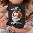 Ho Ho Ho Homosexual Holigays Lgbt Ugly Christmas Sweater Coffee Mug Funny Gifts