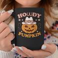 Howdy Pumpkin Rodeo Western Country Fall Southern Halloween Halloween Coffee Mug Unique Gifts